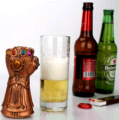 Infinity Gauntlet Bottle Cap Opener