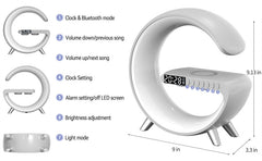 Bluetooth Speaker - Wireless Charger Lamp