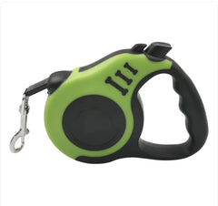 Retractable Dog Leash With Bone Print