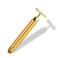 Facial Roller -  Energy 24K Gold T Facial Roller Massager