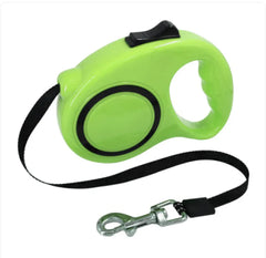 Retractable Dog Leash With Bone Print