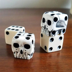 Six Sided Skull Dice