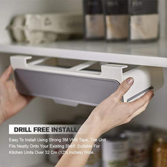 Self Adhesive Wall-Mounted Spice Organizer