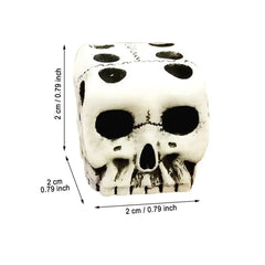 Six Sided Skull Dice