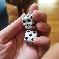 Six Sided Skull Dice