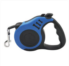 Retractable Dog Leash With Bone Print