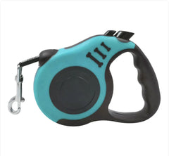 Retractable Dog Leash With Bone Print