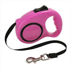 Retractable Dog Leash With Bone Print