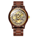 Men's Classic Wooden Mechanical Watch