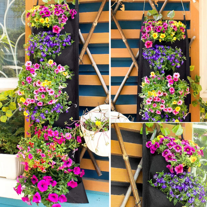 Vertical Hanging Flower & Garden Pots|NEW DESIGN Gardening